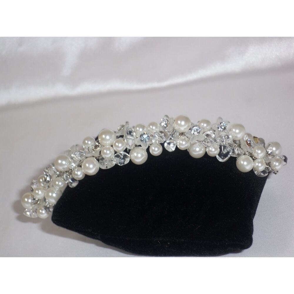 rhinestone bridal prom Quenceanera bridal decorative hair comb, hair piece tiara